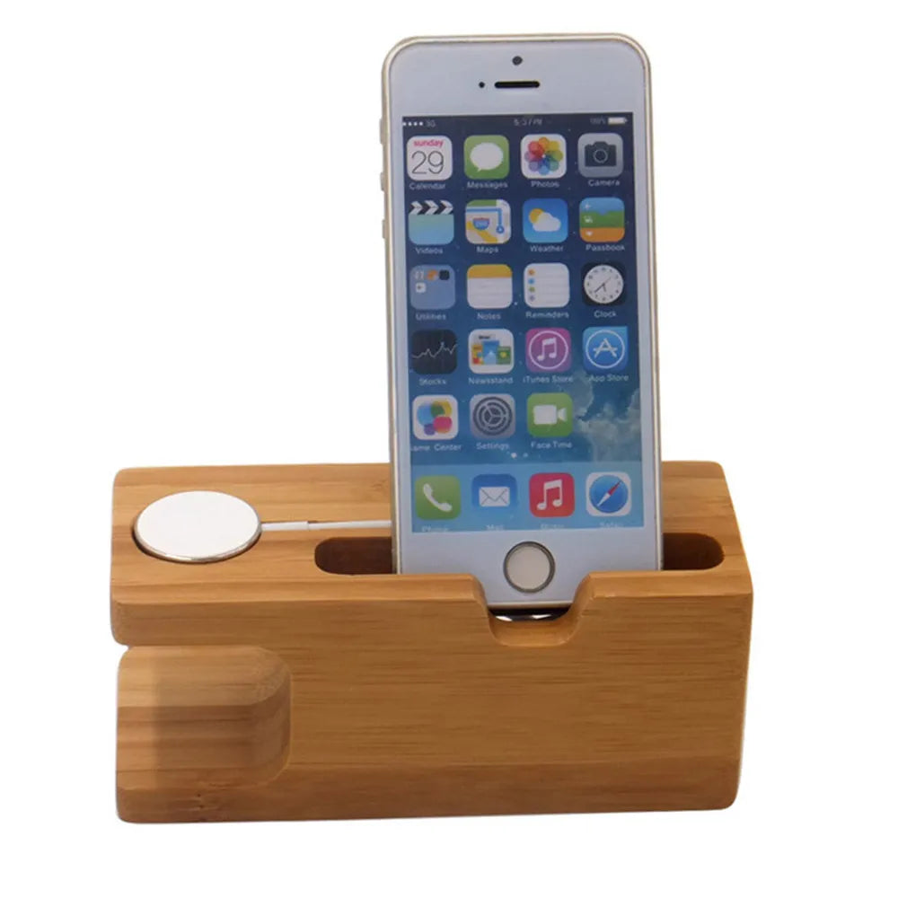 Bamboo Wireless Charging Dock