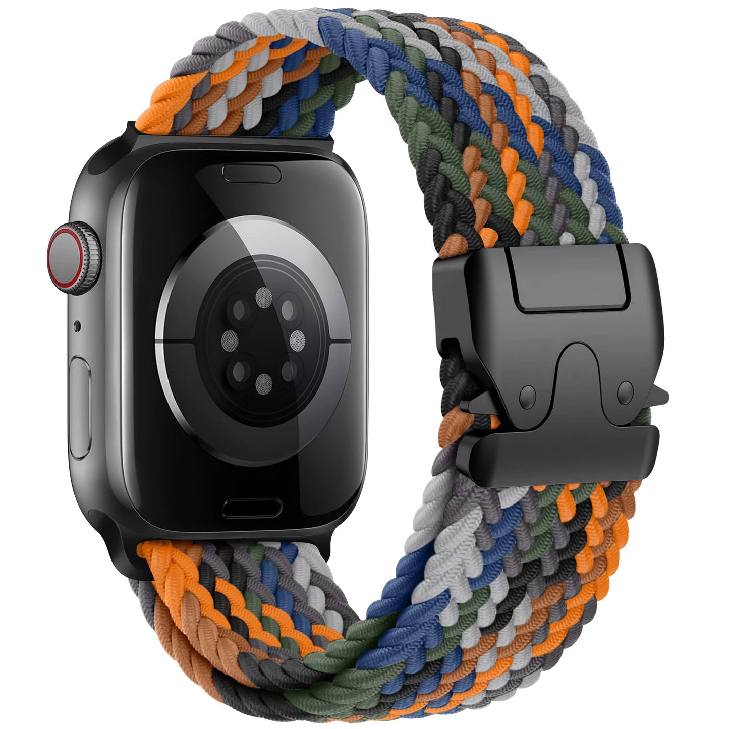 Braided Parachute Strap for Apple Watch Ultra/Series 10/9/8 (41-49mm)