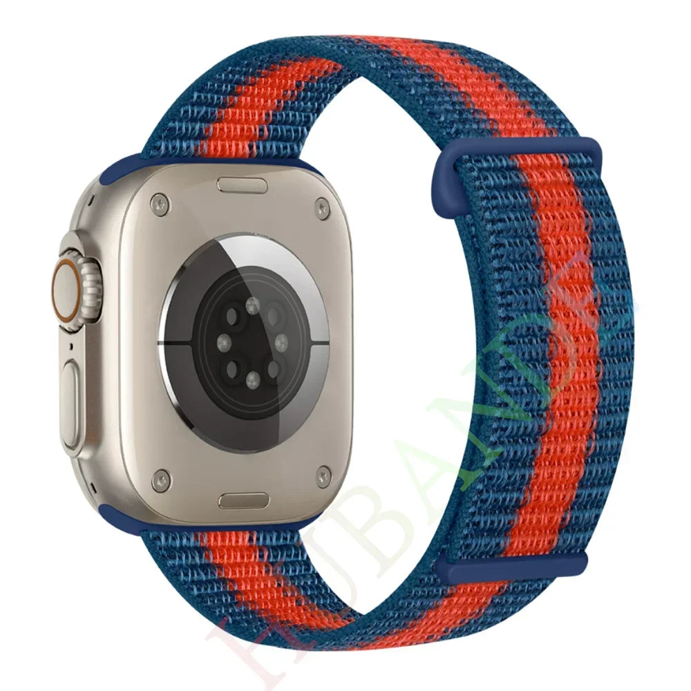 Adjustable Nylon Strap for Apple Watch