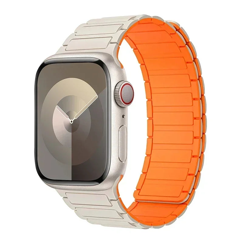 Adjustable Magnetic Loop Band – Compatible Apple Watch Series 4-9/SE/Ultra (38-49mm)