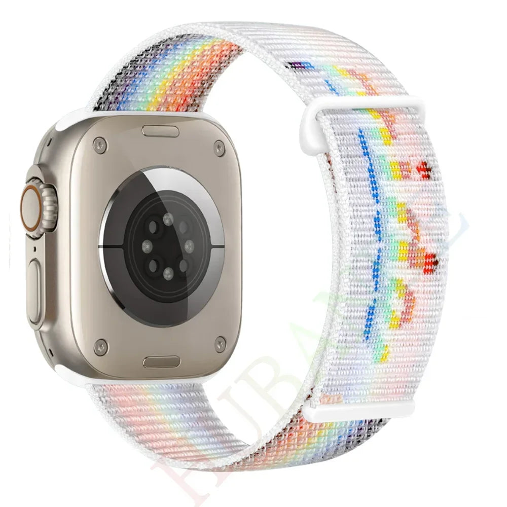 Adjustable Nylon Strap for Apple Watch