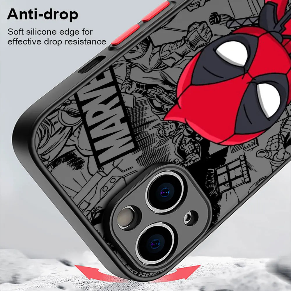 Cartoon Marvel Series iPhone Case