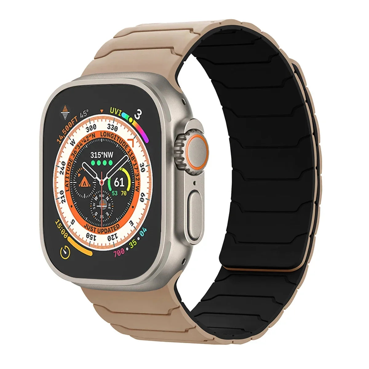 Magnetic Silicone Band for Apple Watch