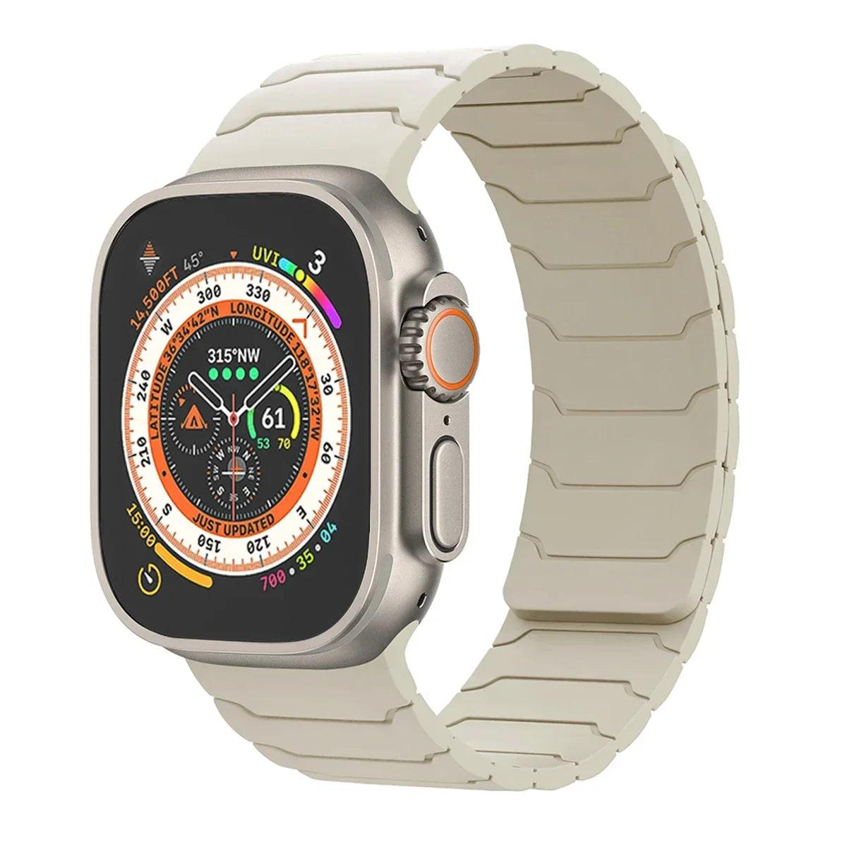 Magnetic Silicone Band for Apple Watch