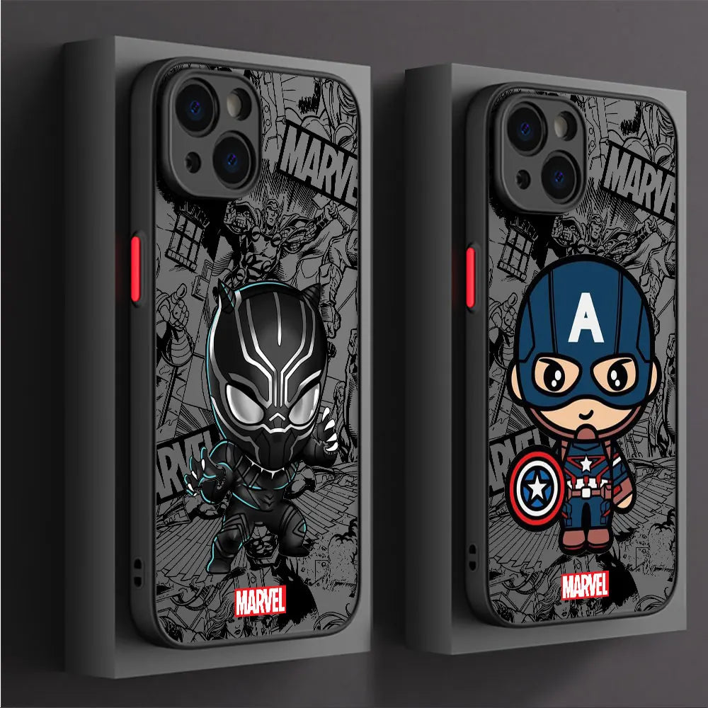 Cartoon Marvel Series iPhone Case