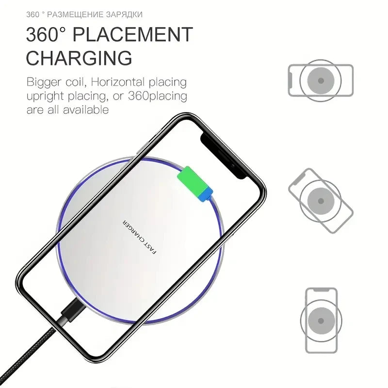 Universal 30W Wireless Charging Station