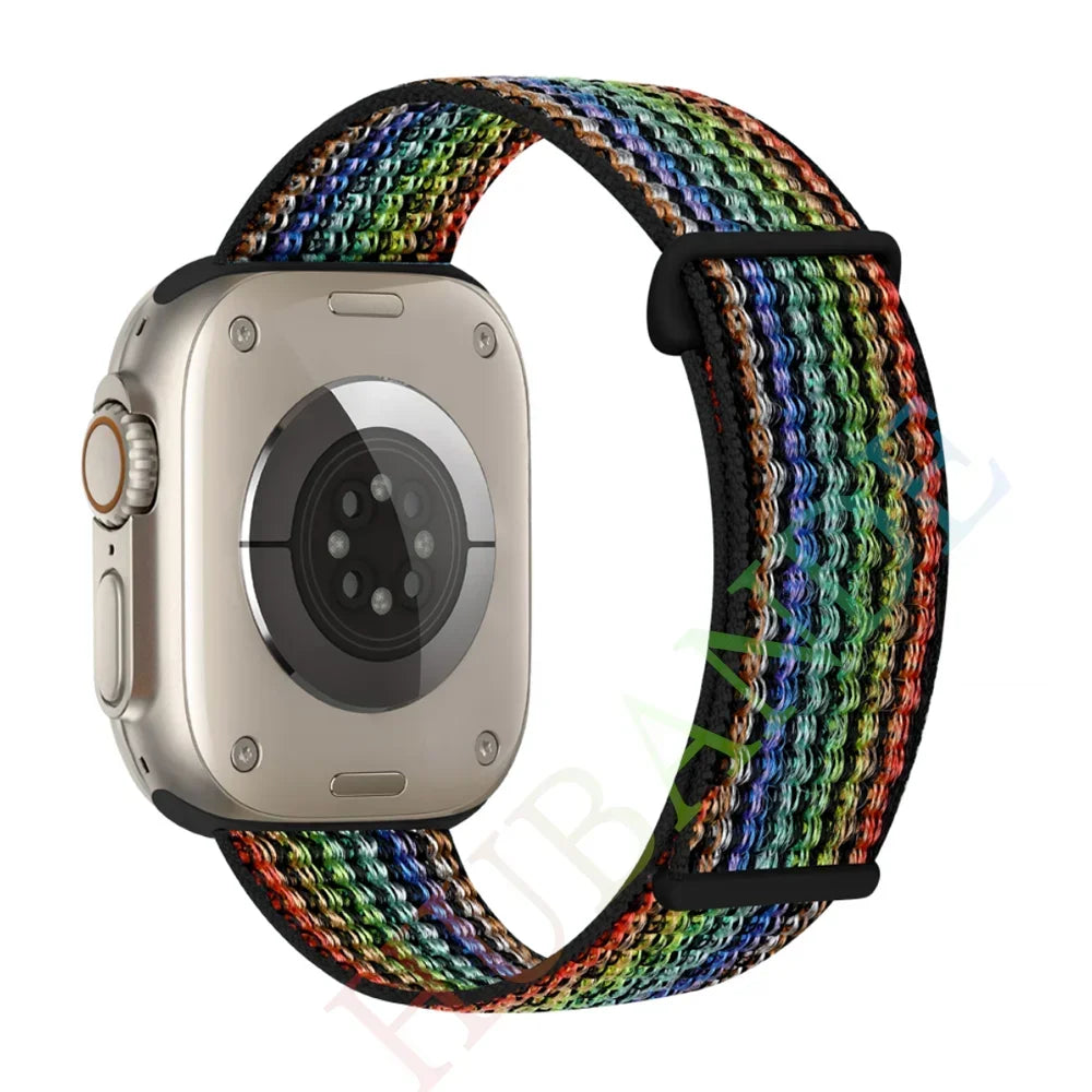 Adjustable Nylon Strap for Apple Watch
