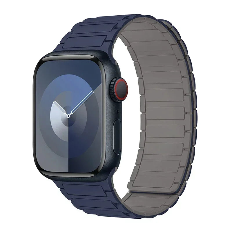Adjustable Magnetic Loop Band – Compatible Apple Watch Series 4-9/SE/Ultra (38-49mm)