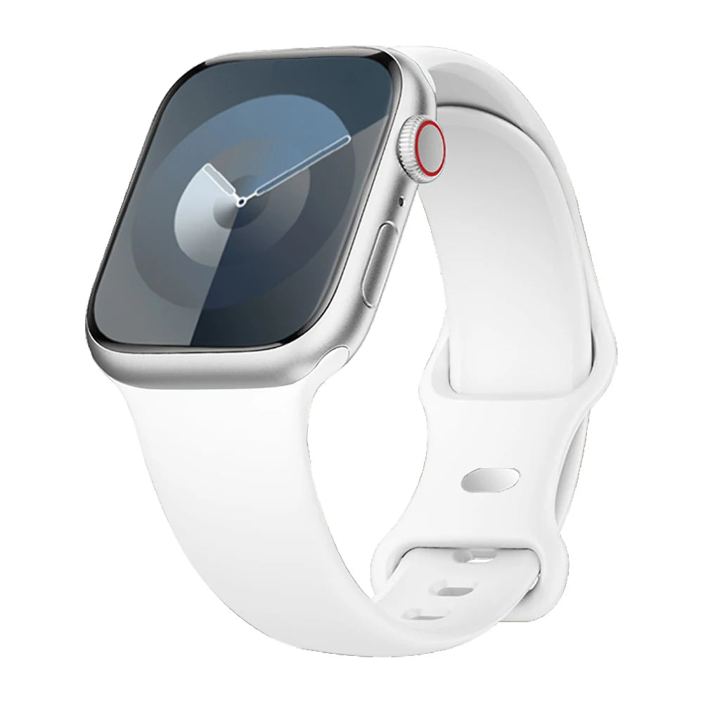 Silicone Strap for Apple Watch Ultra 2/Series 10/9/8/7/SE