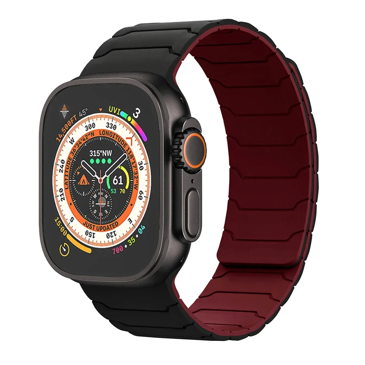 Magnetic Silicone Band for Apple Watch
