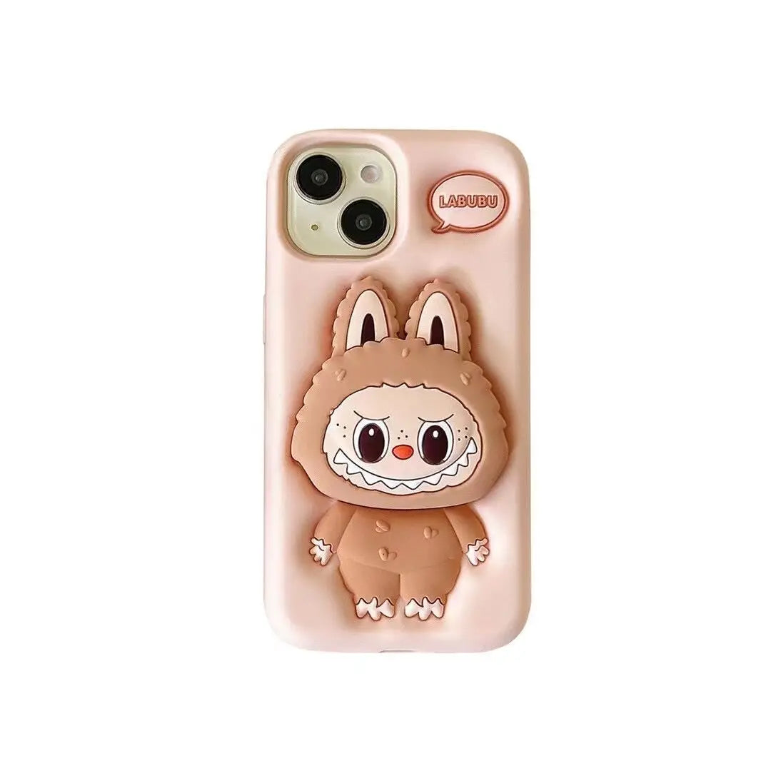 Labubu Monster Doll Phone Case – Cute Shockproof Cover for iPhone 11–16 Pro Max