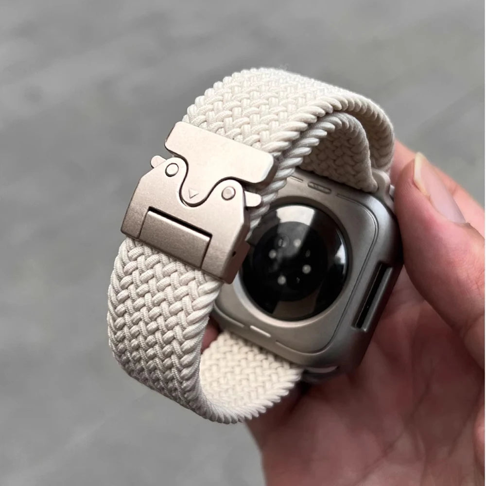 Braided Parachute Strap for Apple Watch Ultra/Series 10/9/8 (41-49mm)