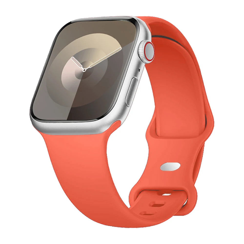 Silicone Strap for Apple Watch Ultra 2/Series 10/9/8/7/SE