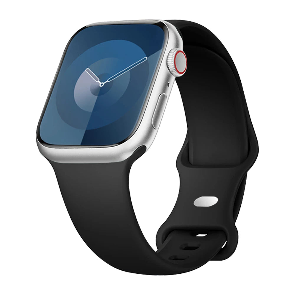Silicone Strap for Apple Watch Ultra 2/Series 10/9/8/7/SE