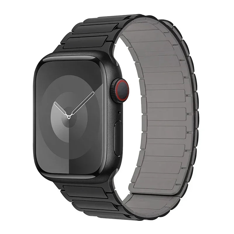 Adjustable Magnetic Loop Band – Compatible Apple Watch Series 4-9/SE/Ultra (38-49mm)