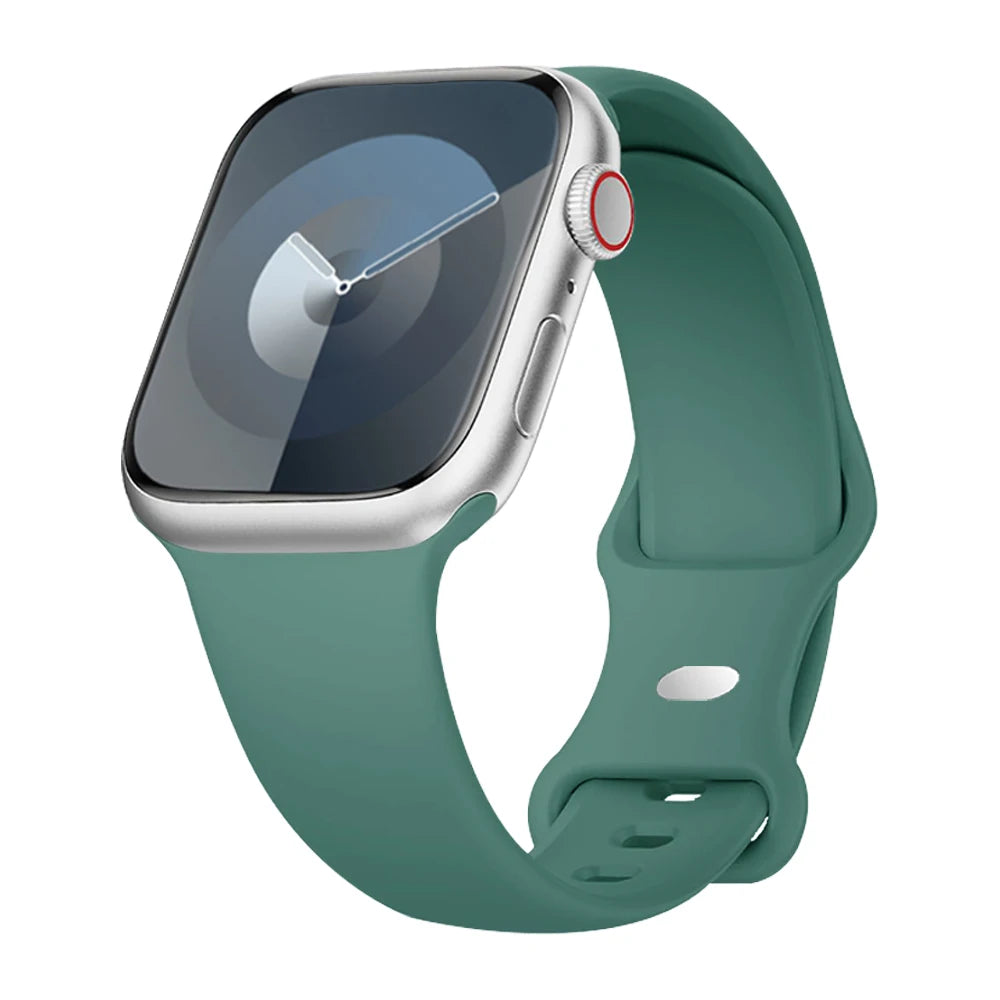 Silicone Strap for Apple Watch Ultra 2/Series 10/9/8/7/SE