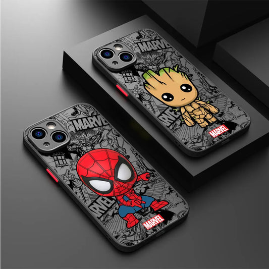 Cartoon Marvel Series iPhone Case