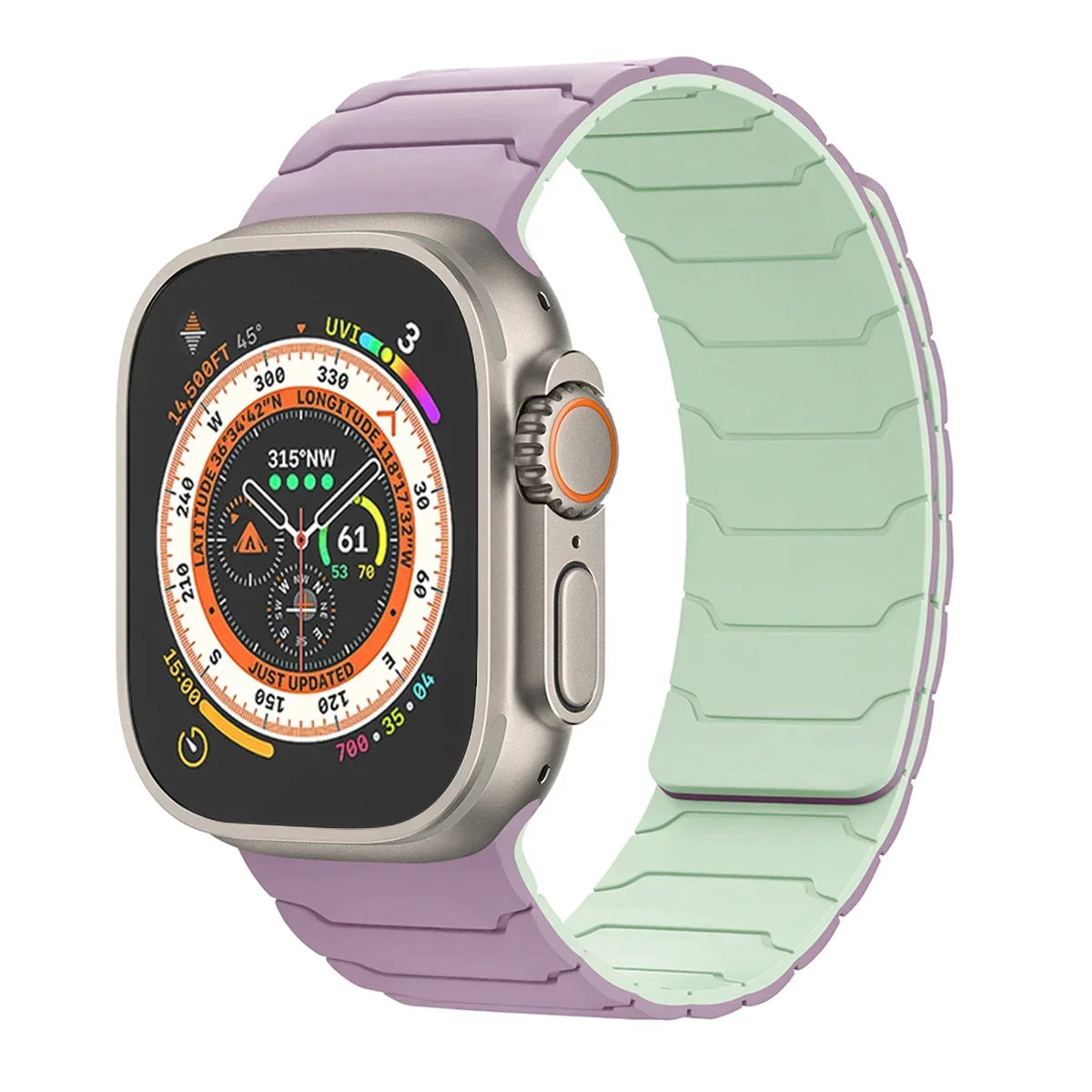 Magnetic Silicone Band for Apple Watch