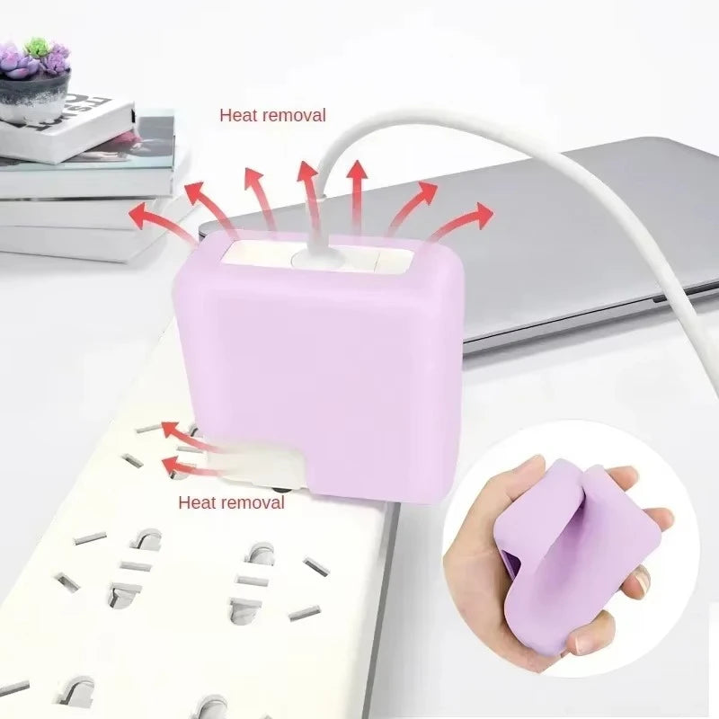 Slim Silicone MacBook Adapter Case
