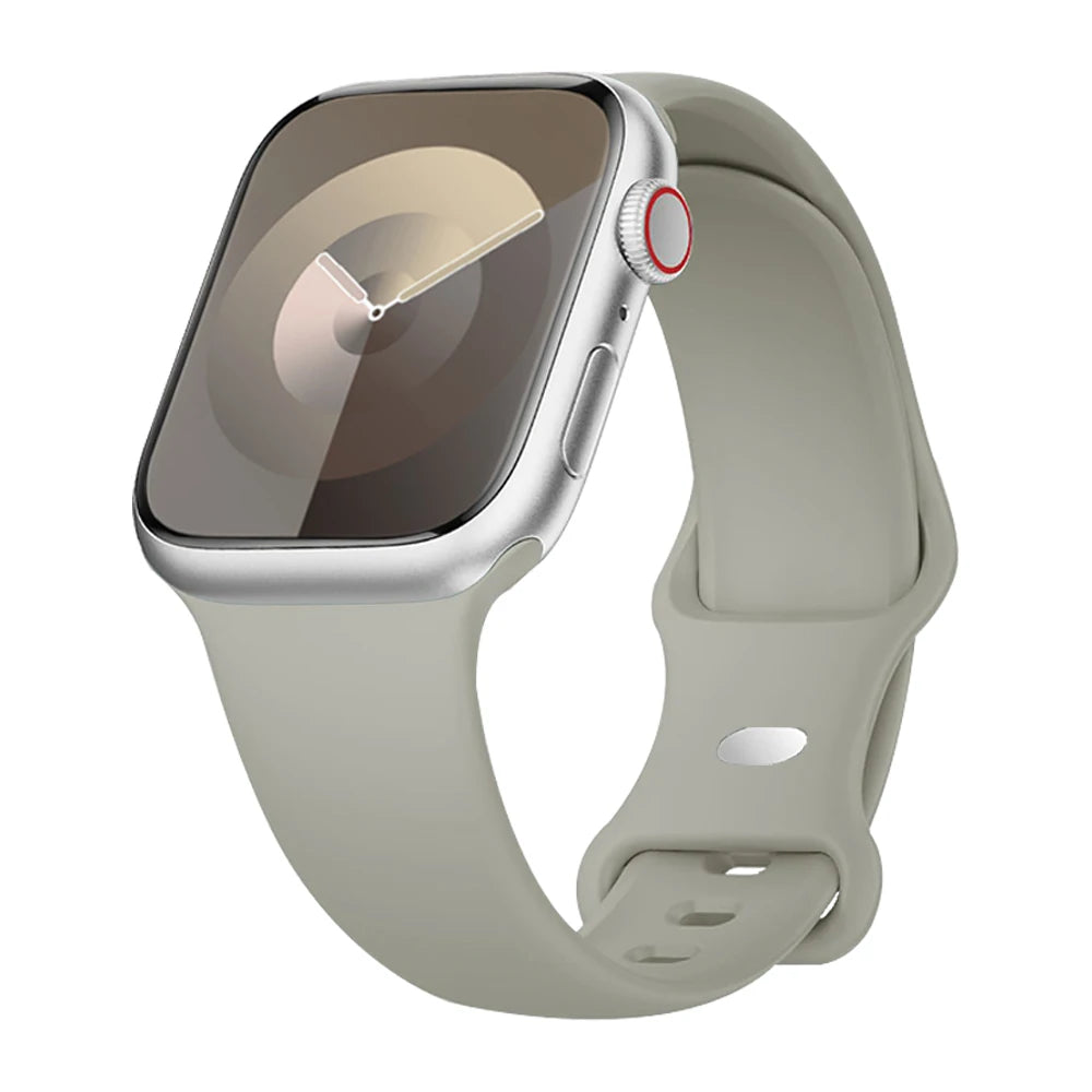 Silicone Strap for Apple Watch Ultra 2/Series 10/9/8/7/SE