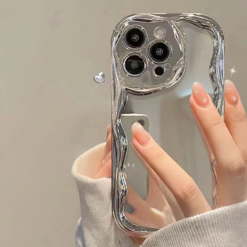 Luxury Electroplated Mirror iPhone Case