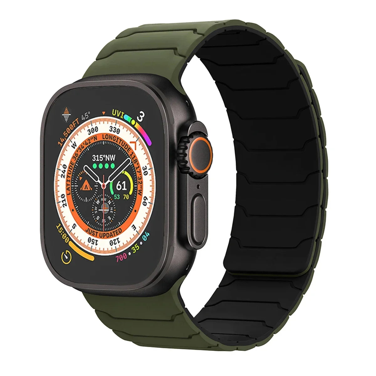Magnetic Silicone Band for Apple Watch