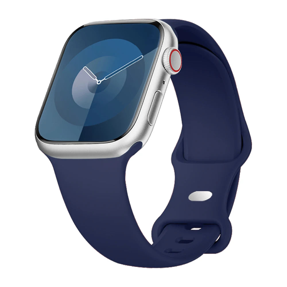 Silicone Strap for Apple Watch Ultra 2/Series 10/9/8/7/SE
