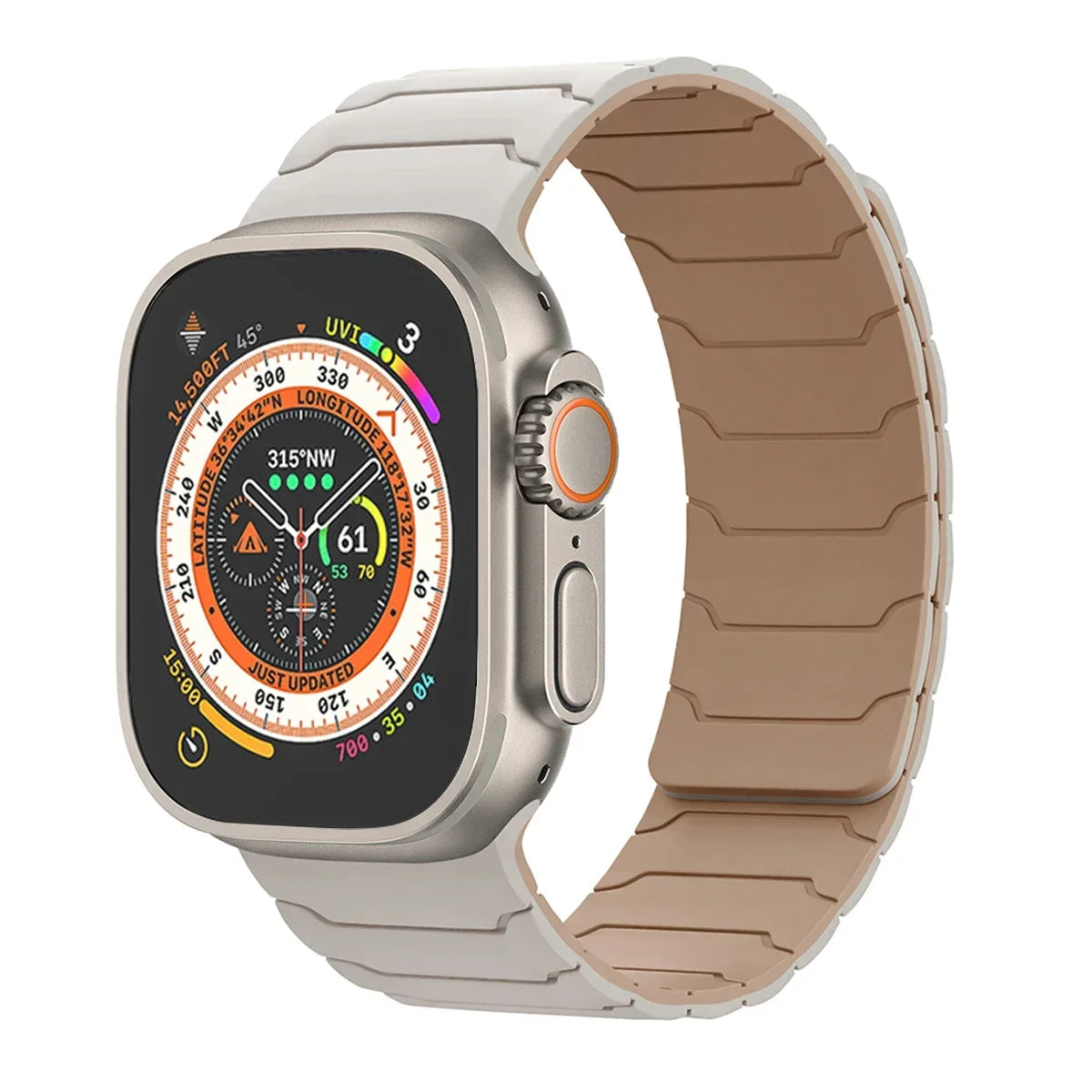 Magnetic Silicone Band for Apple Watch