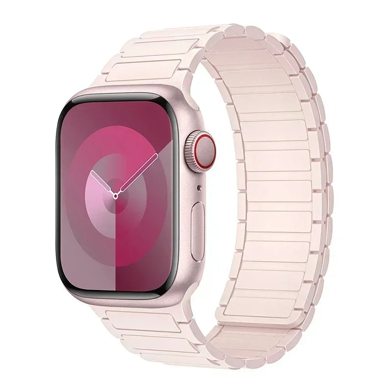 Adjustable Magnetic Loop Band – Compatible Apple Watch Series 4-9/SE/Ultra (38-49mm)