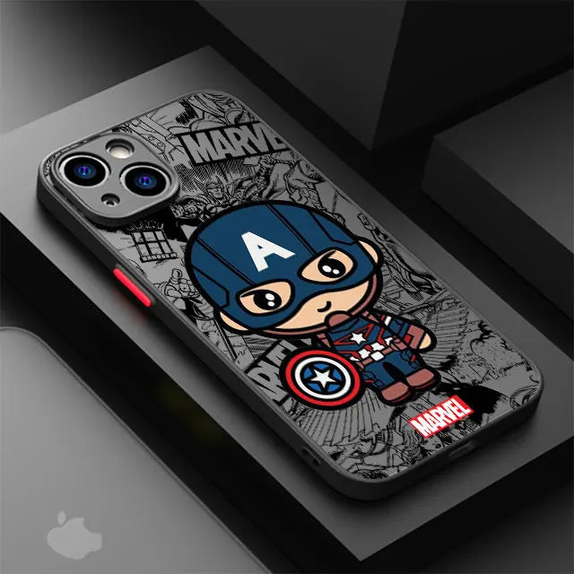 Cartoon Marvel Series iPhone Case