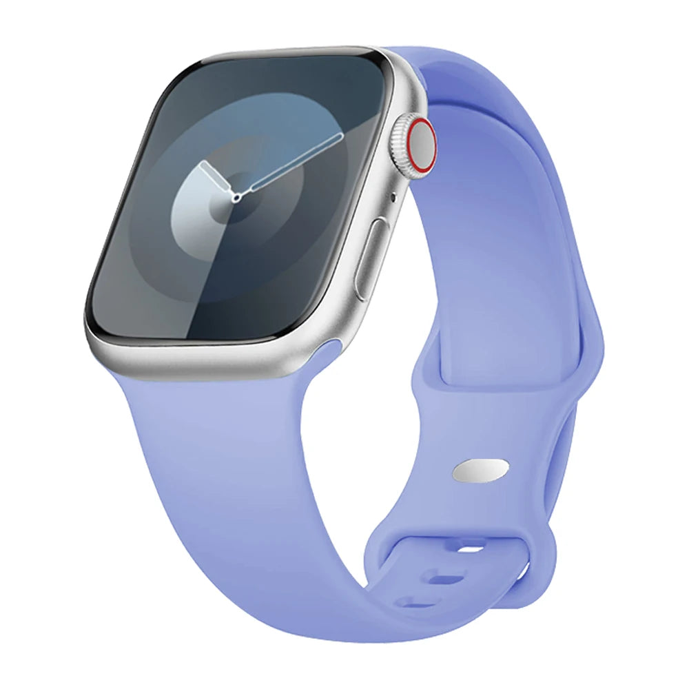 Silicone Strap for Apple Watch Ultra 2/Series 10/9/8/7/SE
