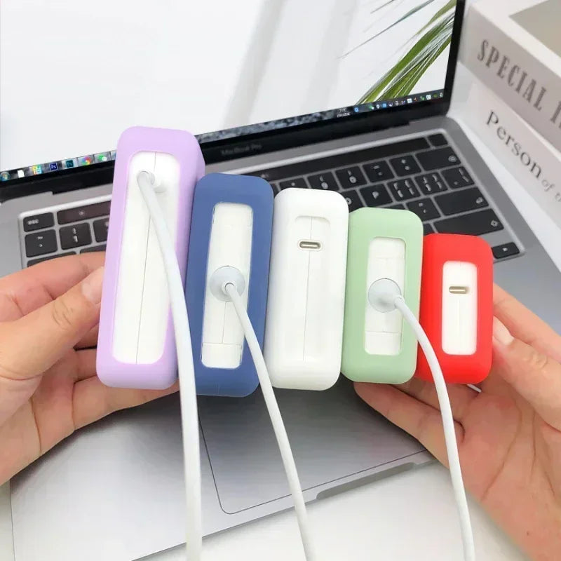 Slim Silicone MacBook Adapter Case