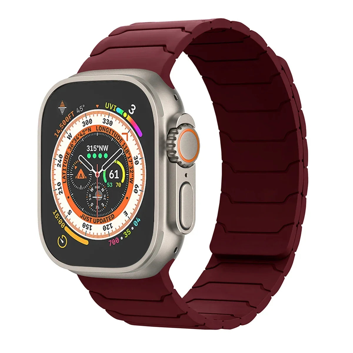 Magnetic Silicone Band for Apple Watch