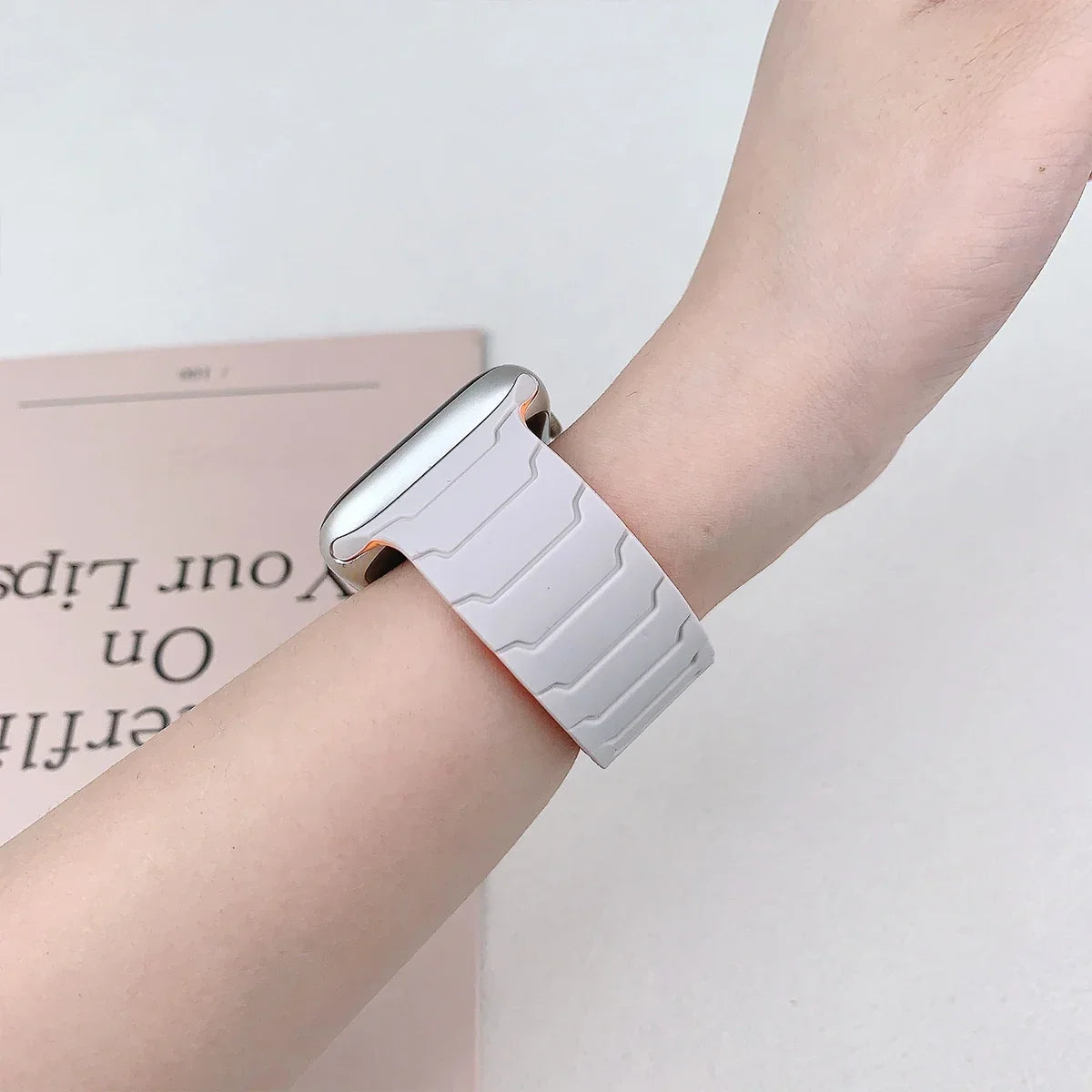 Magnetic Silicone Band for Apple Watch