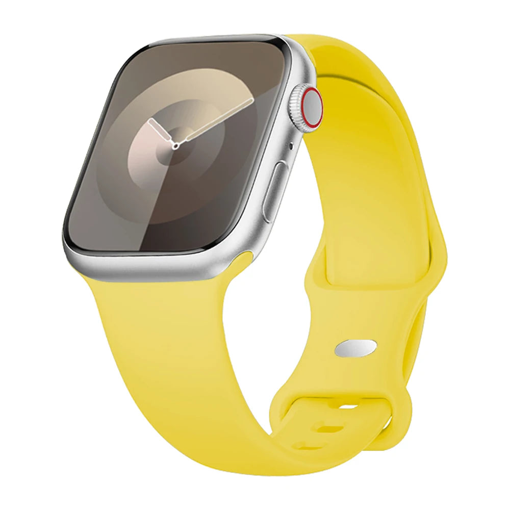 Silicone Strap for Apple Watch Ultra 2/Series 10/9/8/7/SE