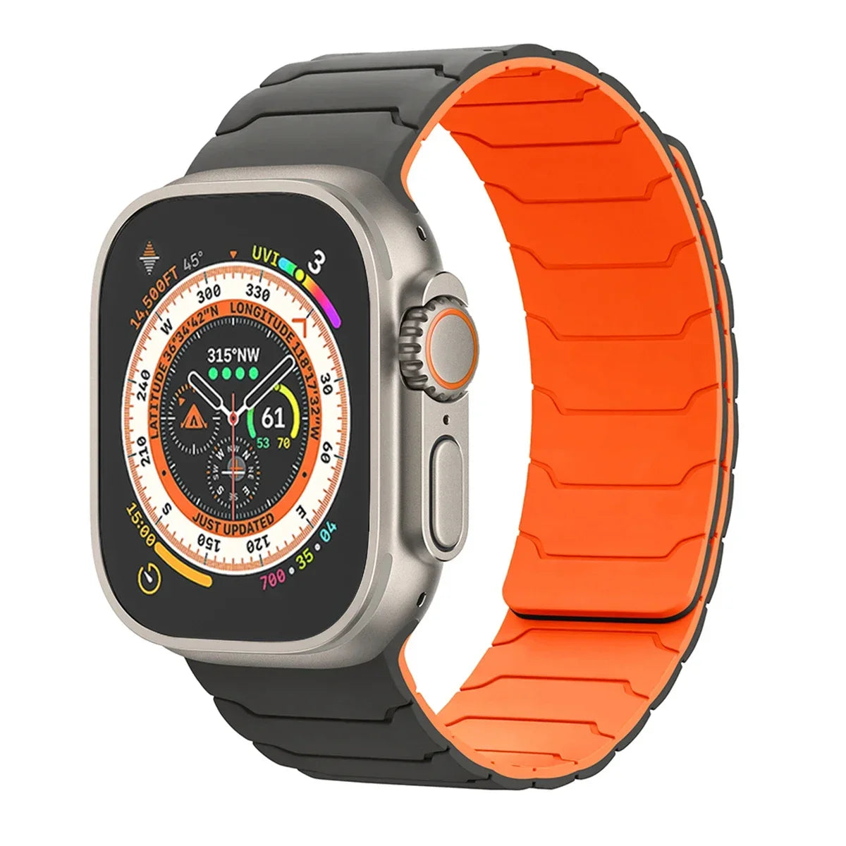 Magnetic Silicone Band for Apple Watch