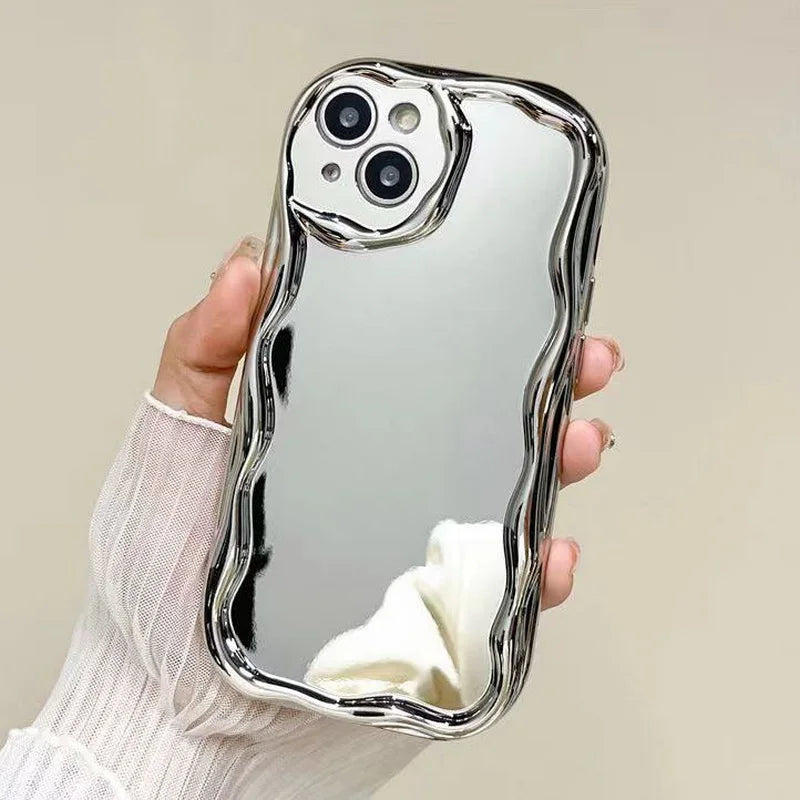 Luxury Electroplated Mirror iPhone Case