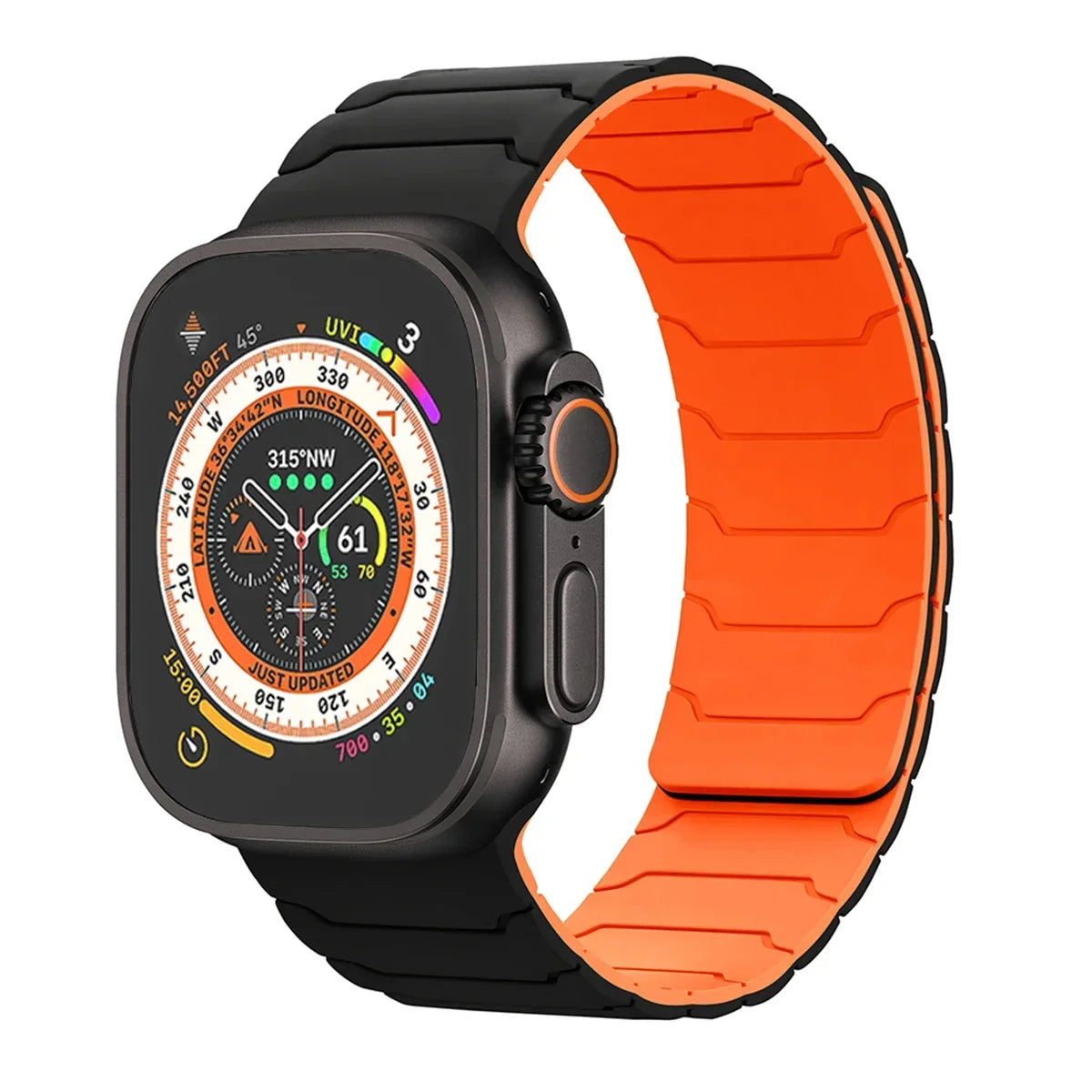 Magnetic Silicone Band for Apple Watch