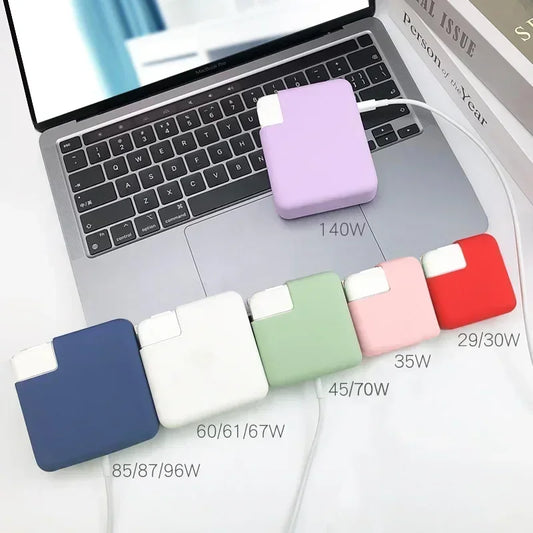 Slim Silicone MacBook Adapter Case