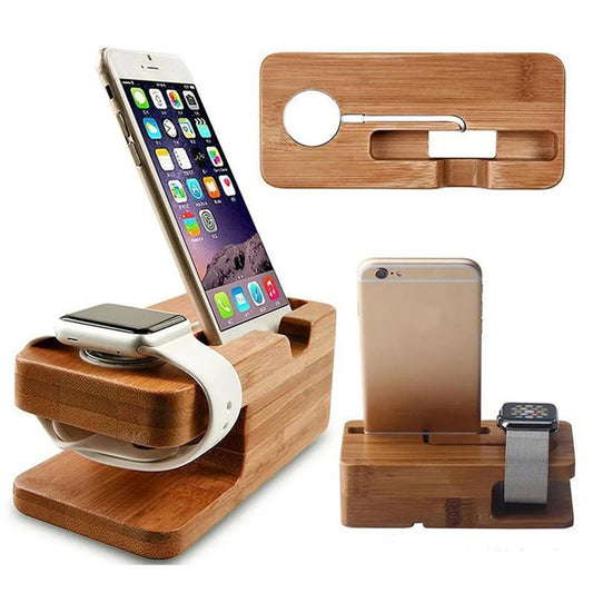 Bamboo Wireless Charging Dock