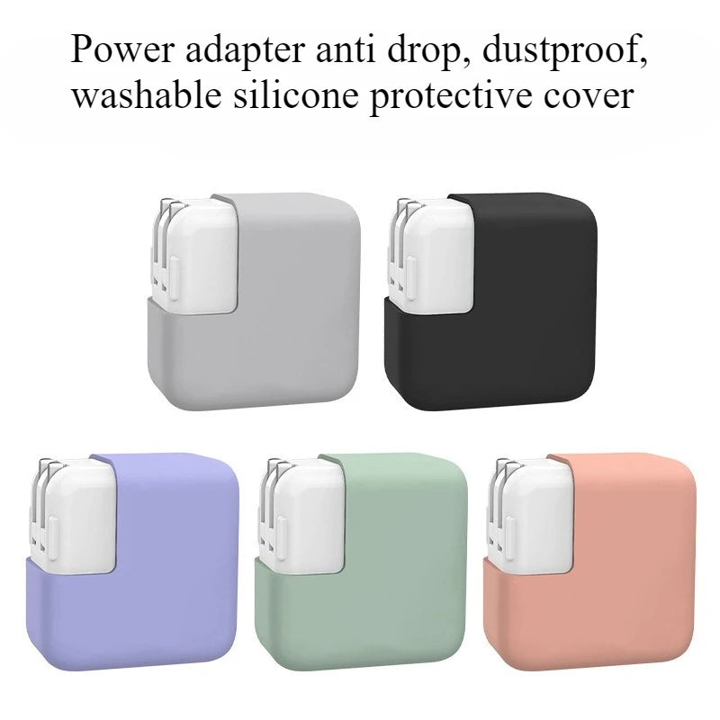 Slim Silicone MacBook Adapter Case