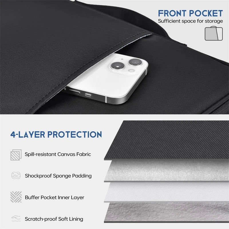 Shockproof MacBook Air Sleeve 11-13.6 Inch