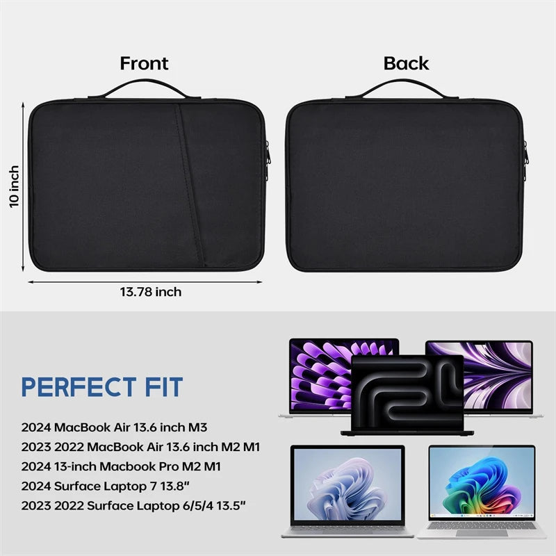 Shockproof MacBook Air Sleeve 11-13.6 Inch