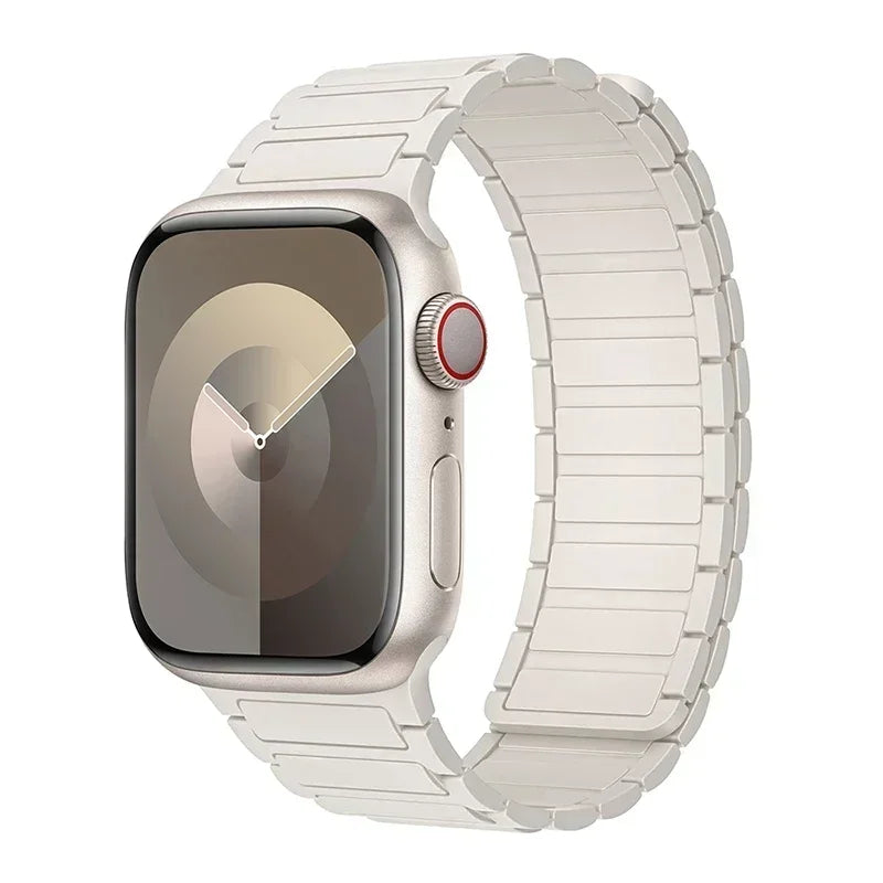 Adjustable Magnetic Loop Band – Compatible Apple Watch Series 4-9/SE/Ultra (38-49mm)