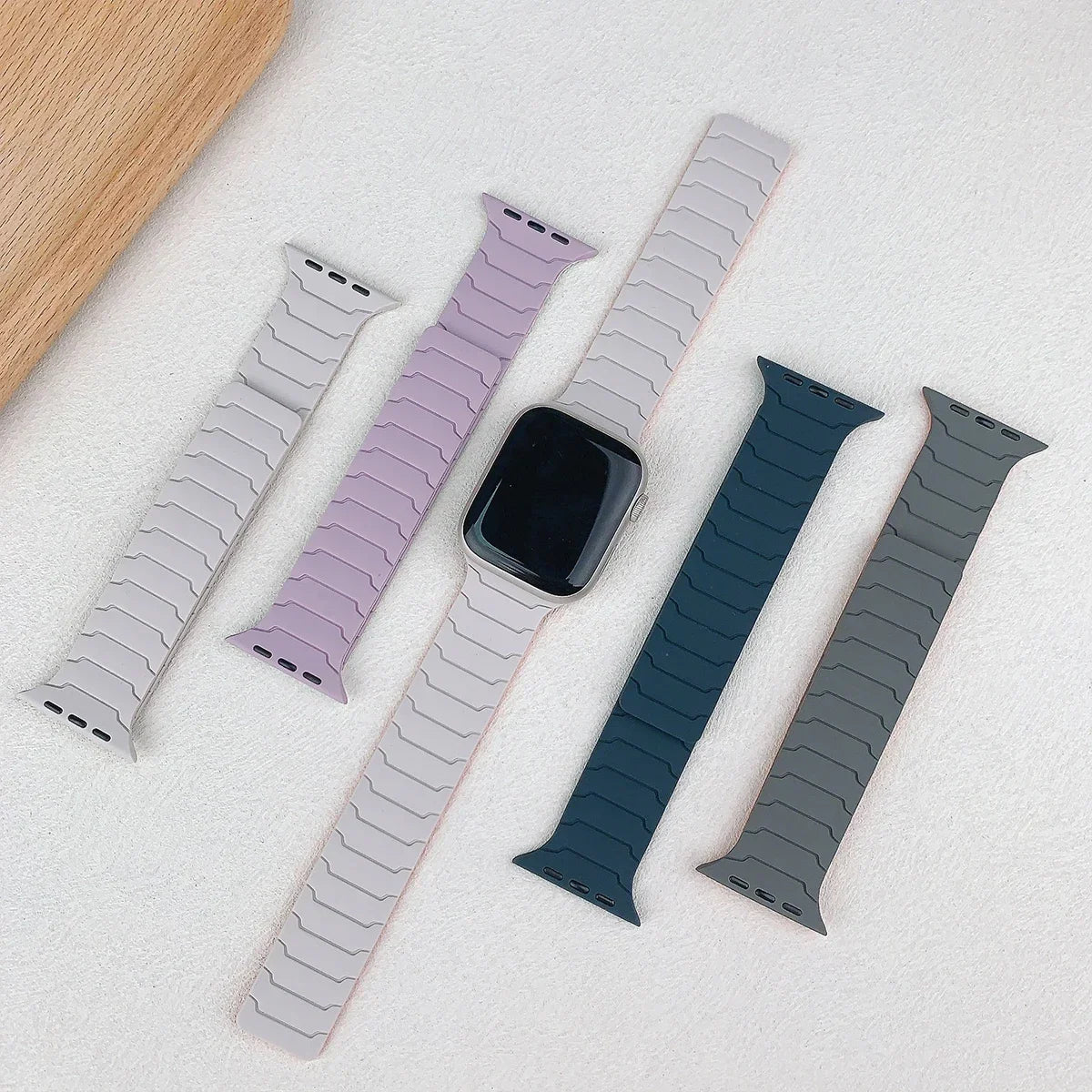 Magnetic Silicone Band for Apple Watch