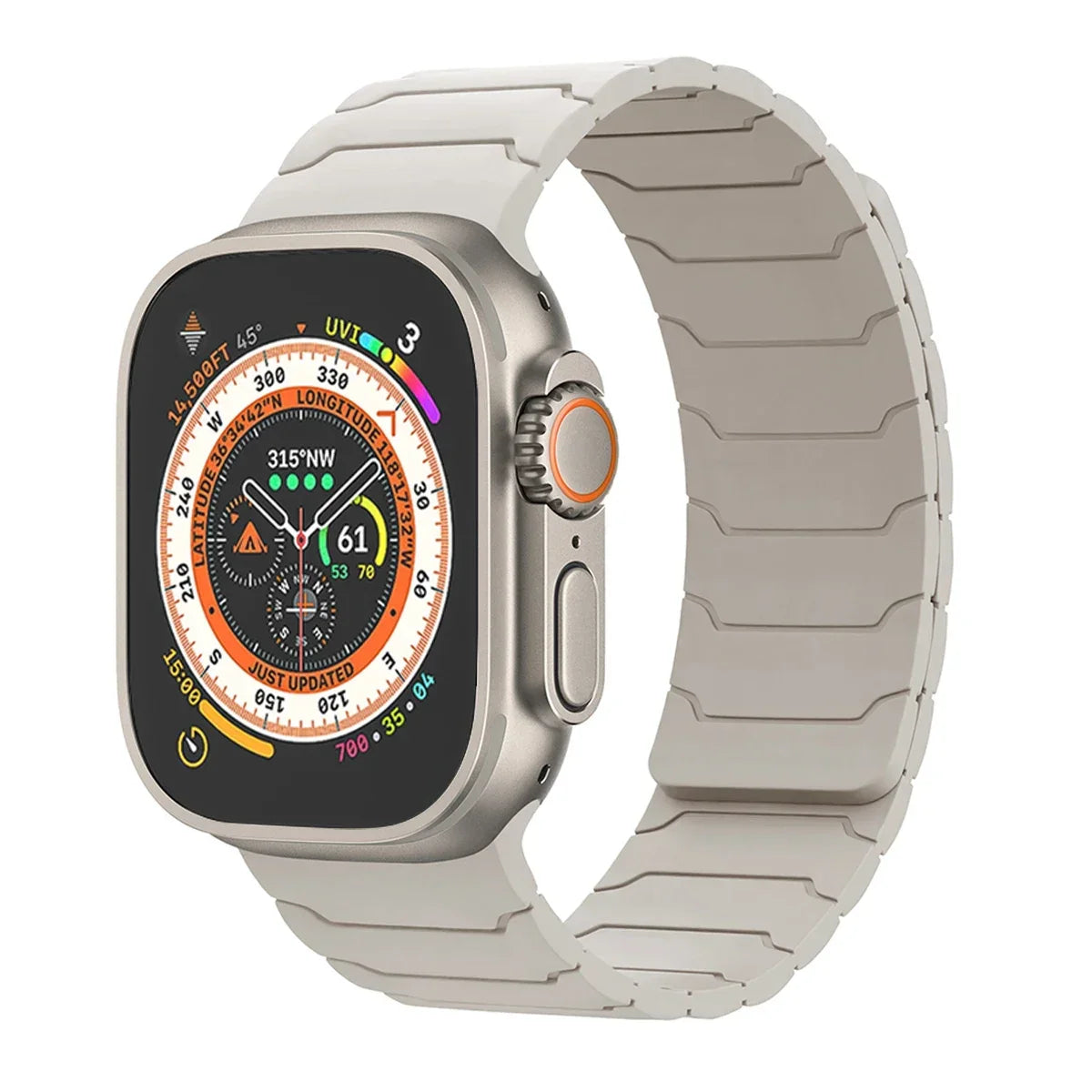 Magnetic Silicone Band for Apple Watch