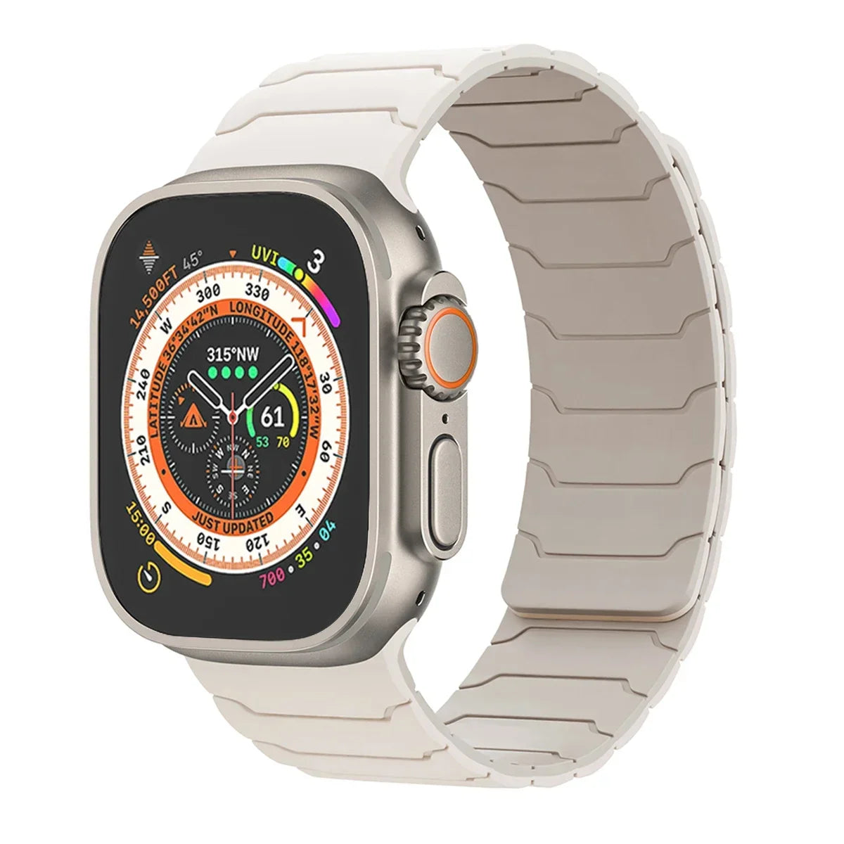 Magnetic Silicone Band for Apple Watch