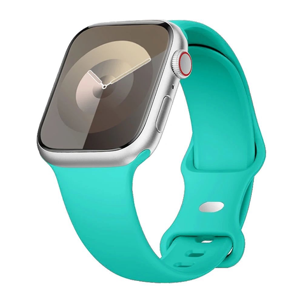 Silicone Strap for Apple Watch Ultra 2/Series 10/9/8/7/SE