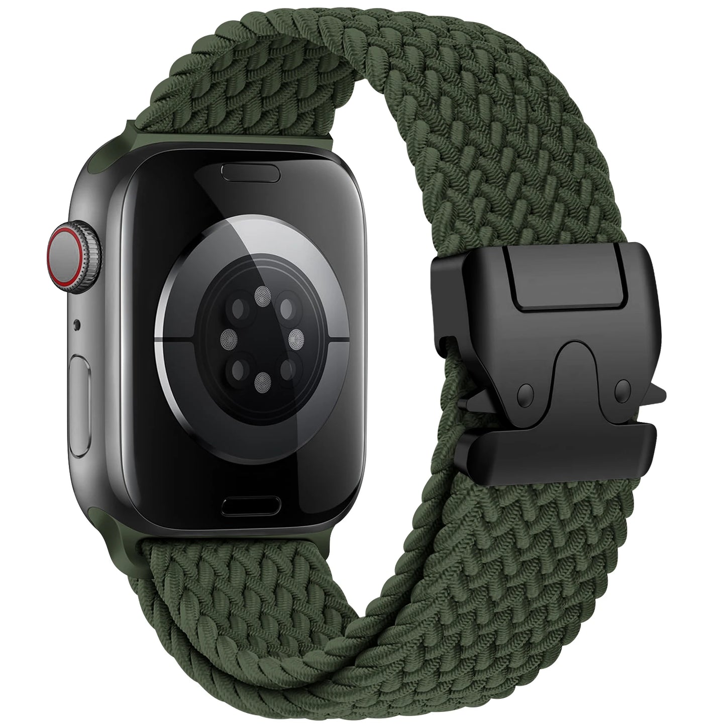 Braided Parachute Strap for Apple Watch Ultra/Series 10/9/8 (41-49mm)