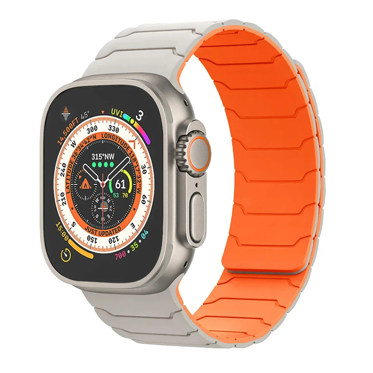 Magnetic Silicone Band for Apple Watch